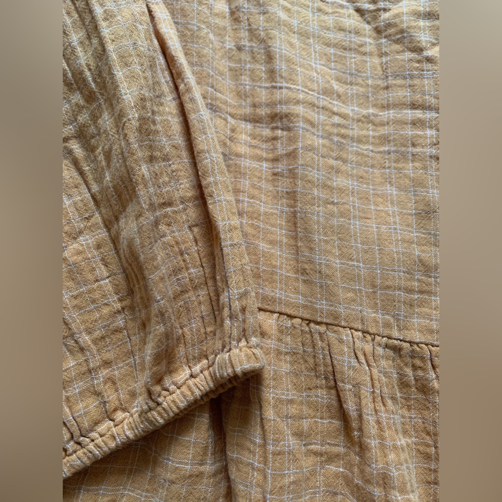 Madewell Mustard Blouse - Picture 9 of 11